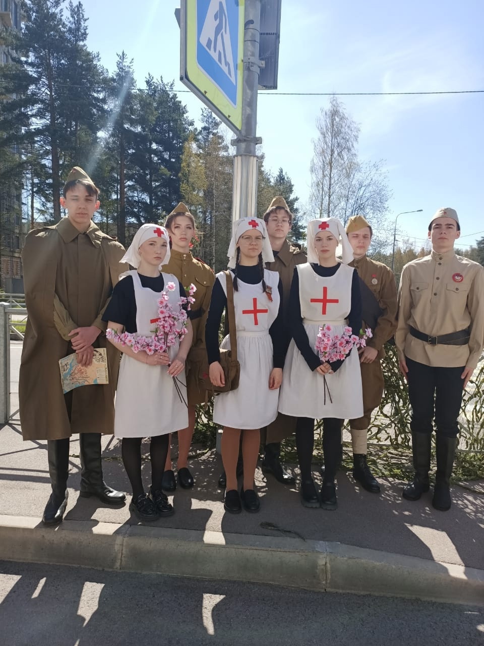 Эпизоды военного времени.